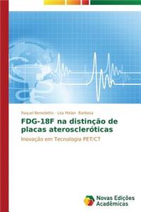 FDG-18F na distinção de placas ateroscleróticas