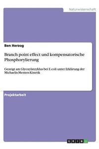 Branch point effect und kompensatorische Phosphorylierung