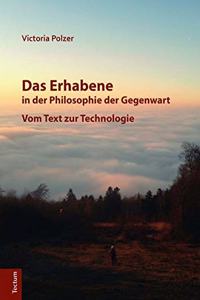 Erhabene in Der Philosophie Der Gegenwart