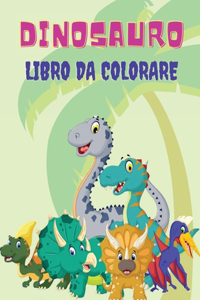 Dinosauro Libro da Colorare