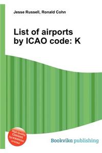 List of Airports by Icao Code