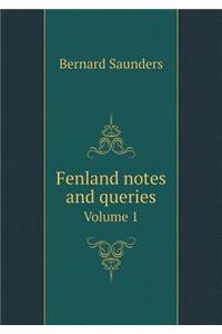 Fenland Notes and Queries Volume 1