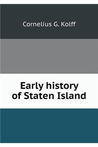 Early history of Staten Island