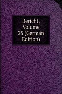 Bericht, Volume 25 (German Edition)