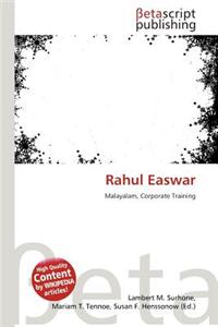 Rahul Easwar