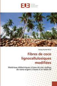 Fibres de coco lignocellulosiques modifiées