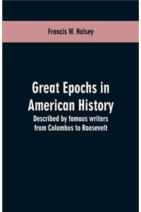 Great epochs in American history