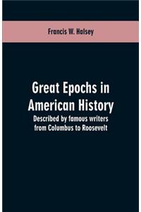 Great epochs in American history