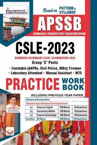 APSSB CSLE 2023 Practice Work Book Including PYQs Based on New Pattern (English Medium) (4246)