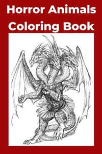 Horror Animals Coloring Book