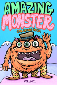 Amazing Monster Coloring Book