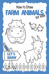 How To Draw Farm Animals For Kids