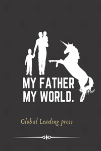My Dad My World Coloring Book