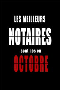 Les Meilleurs Notaires sont nés en Octobre carnet de notes
