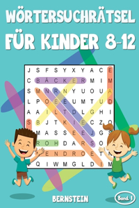 Wörtersuchrätsel für Kinder 8-12