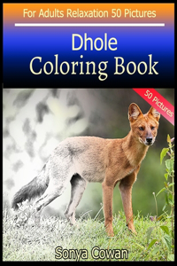 Dhole Coloring Book For Adults Relaxation 50 pictures