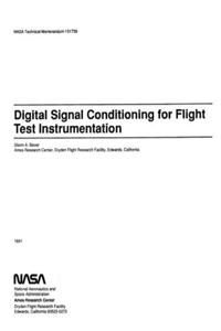 Digital signal conditioning for flight test instrumentation