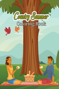Country Summer Coloring Book