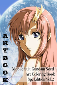 ARTBOOK - Mobile Suit Gundam Seed - Art Coloring Book - Special Edition Vol. 2