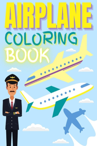 Airplane Coloring Book