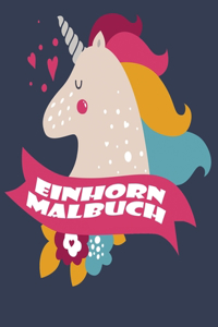 Einhorn Malbuch