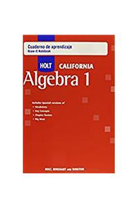 Holt Algebra 1: Cuaderno de Aprendizaje (Spanish Know-It Notebook) Algebra 1