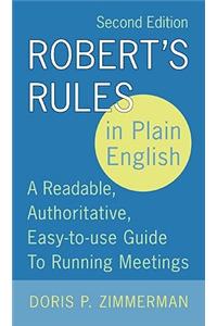 Robert's Rules in Plain English 2e