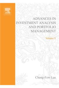 Advances in Investment Analysis and Portfolio Management, Volume 9