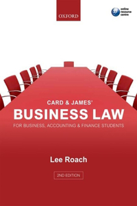 Card & James' Business Law for Business, Accounting, & Finan