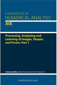 Processing, Analyzing and Learning of Images, Shapes, and Forms: Part 1