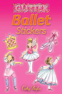 Glitter Ballet Stickers