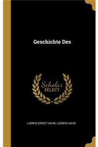 Geschichte Des