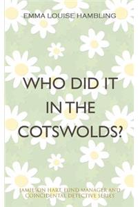 Who Did It in the Cotswolds?