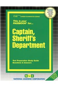 Captain, Sheriff's Department