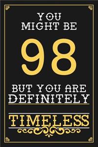 98th Birthday Journal