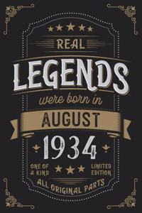 Real Legends were born in August 1934