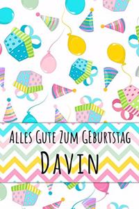 Alles Gute zum Geburtstag Davin