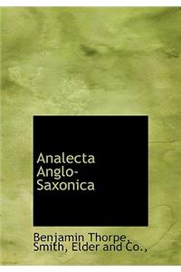 Analecta Anglo-Saxonica