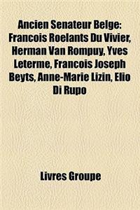 Ancien Senateur Belge