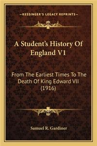 Student's History Of England V1