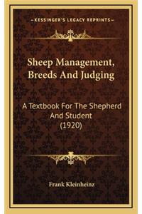 Sheep Management, Breeds and Judging