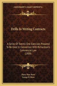 Drills In Writing Contracts