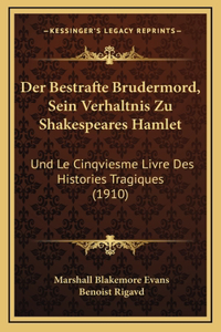 Der Bestrafte Brudermord, Sein Verhaltnis Zu Shakespeares Hamlet