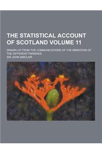 The Statistical Account of Scotland; Drawn Up from the Communications of the Ministers of the Different Parishes Volume 11