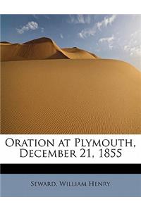 Oration at Plymouth, December 21, 1855