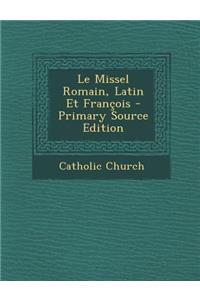 Le Missel Romain, Latin Et Francois