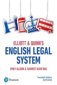 Elliott & Quinn's English Legal System