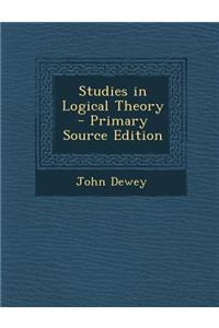 Studies in Logical Theory