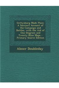 Gettysburg Made Plain