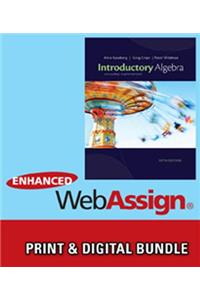 Bundle: Cengage Advantage Books: Introductory Algebra: Everyday Explorations, 5th + Webassign Printed Access Card for Kaseberg/Cripe/Wildman's Introductory Algebra: Everyday Explorations, 5th Edition, Single-Term